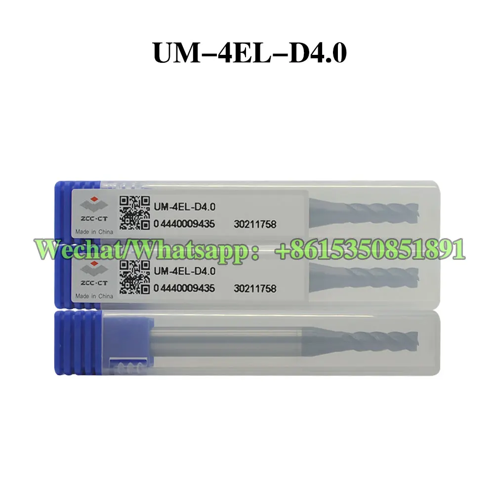 

ZCC CT UM-4EL-D10.0 D12.0 D16.0 UM-4EL-D20.0 UM-4EL-D4.0 UM-4EL-D5.0 UM-4EL-D6.0 UM-4EL-D8.0 KMG405 solid carbide end mills