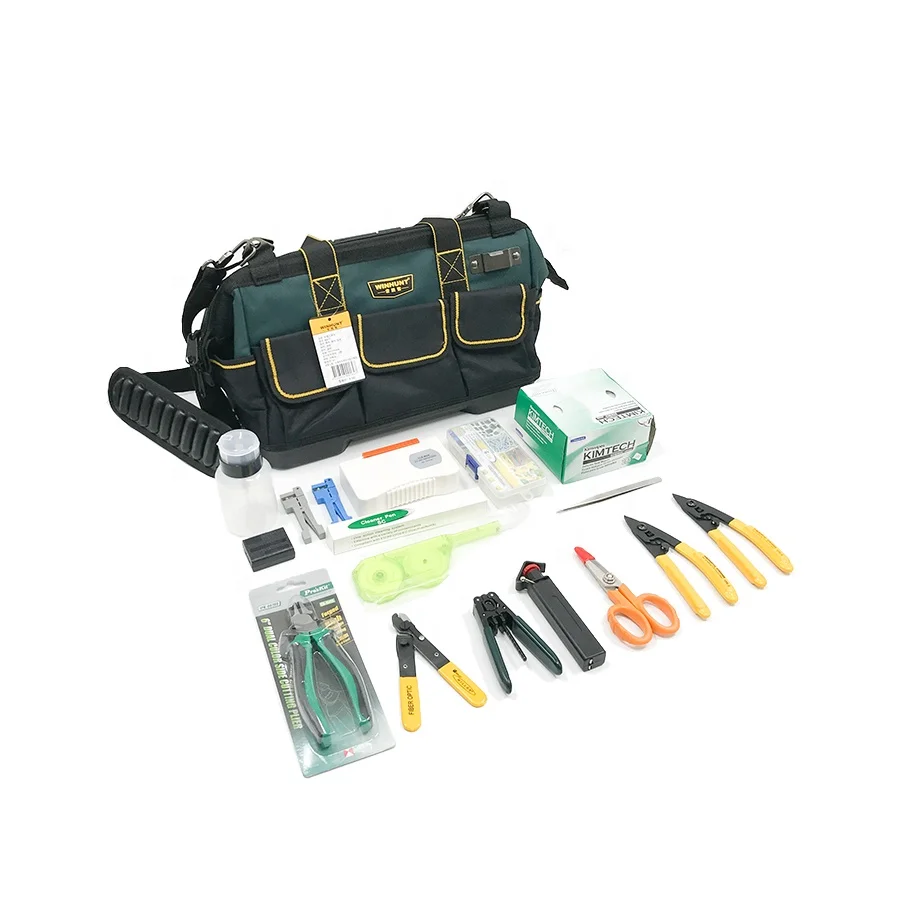 

SENTER ST3900 Fibra Optical Tool Kit Tool Bag Power Meter vfl Miller Clamp Cleaning Tool