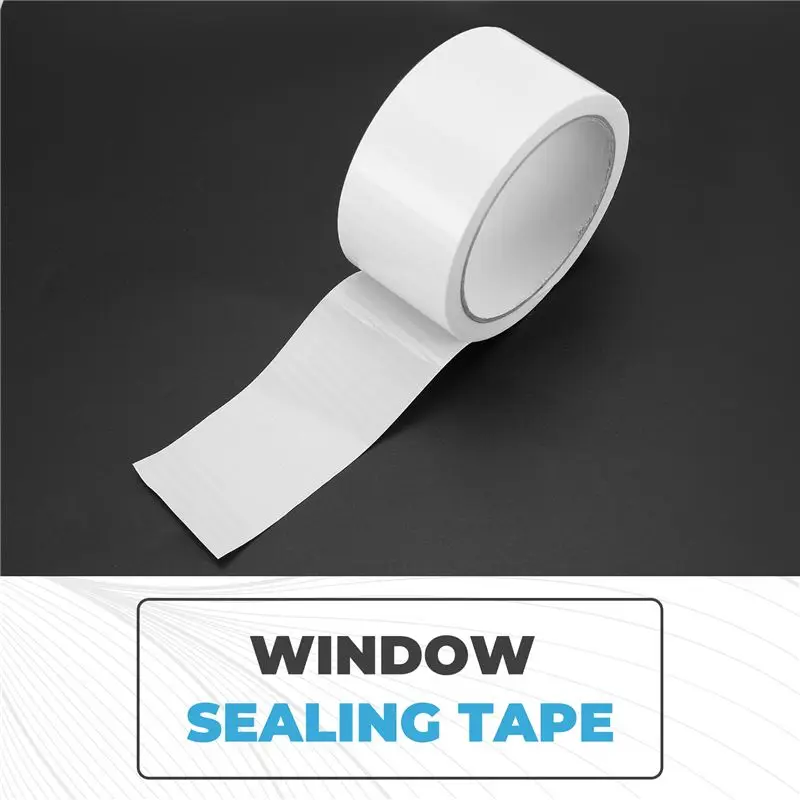 AEE2-Window Weather Tape, Sealing Tape, Plastic Weather Tape, Sealing Tape, Waterproof, No Residue Sealant Strip