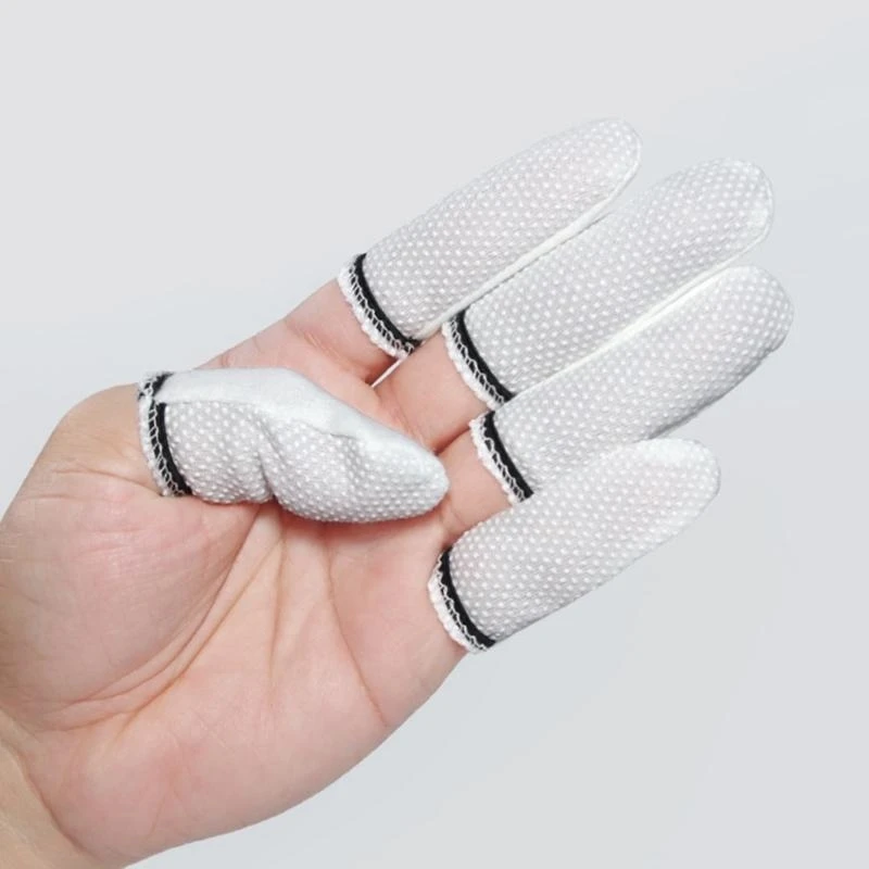 

K0EA Protective Cotton Finger Sleeves Featuring Anti Slip Silicone Coating And Universal Fit Comfortable For Various Tasks