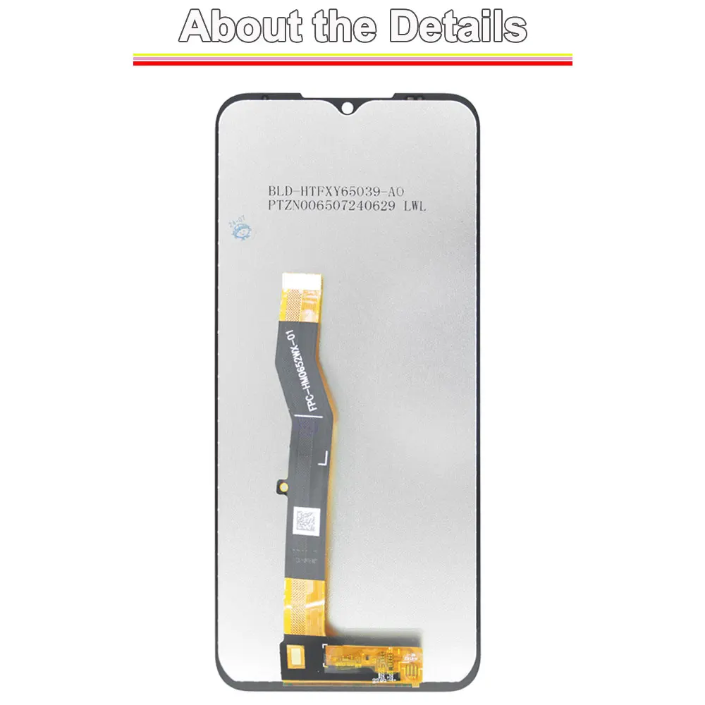 LCD Display Touch Screen Digitizer Assembly With Frame For Motorola Moto G Play 2021 XT2093 Replacement Phone Repair Spare Parts