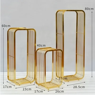 High-grade electroplated thousand-wire landing wedding guide decorative frame