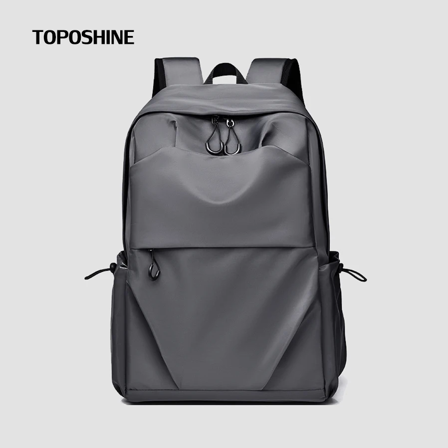 

Toposhine Business Casual Men's Backpack Durable Oxford Outdoor Backpack Bag Simple Classic Design Travel Package Bags 3 Colors