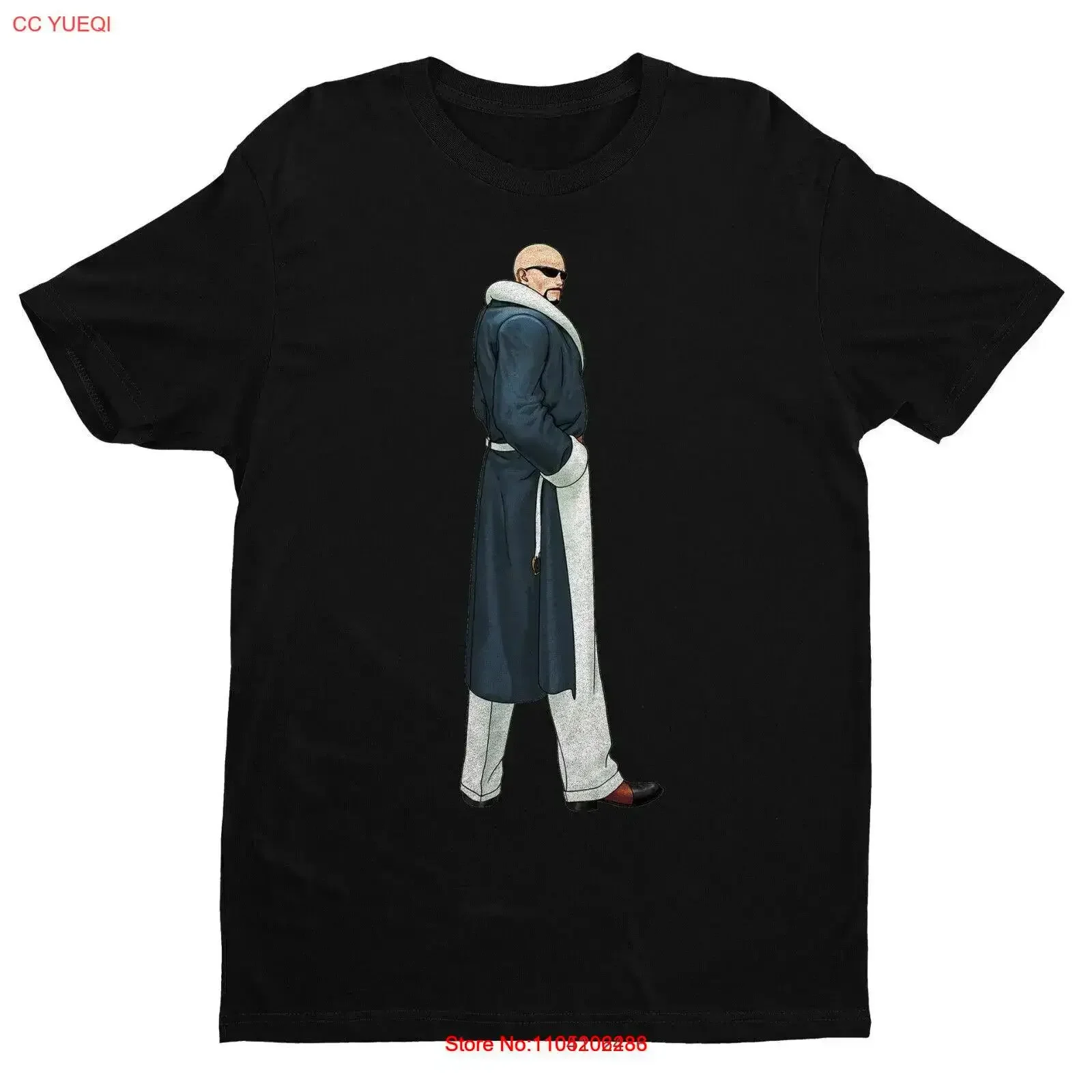 السيد بيج KOF98 قسط تي شيرت كلاسيكي ممر القتال اللاعبين خمر غسلها تنوعا أنيق مصمم الملابس تنفس لينة #1