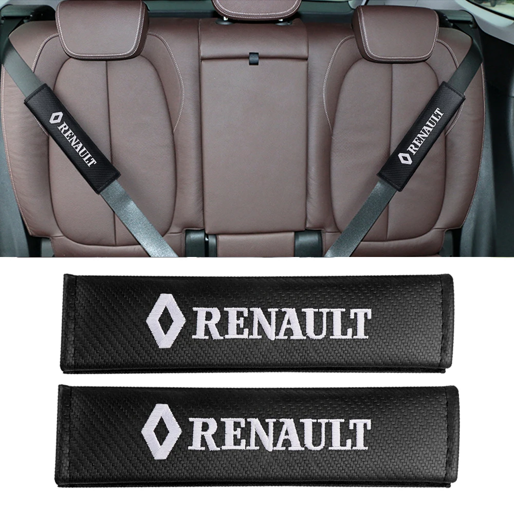 

1/2 комплекта автомобильных сидений, ремни безопасности из углеродного волокна, защитная наплечная накладка для Renault Grand Scenic 4 XMOD Megane Clio Laguna 2 3