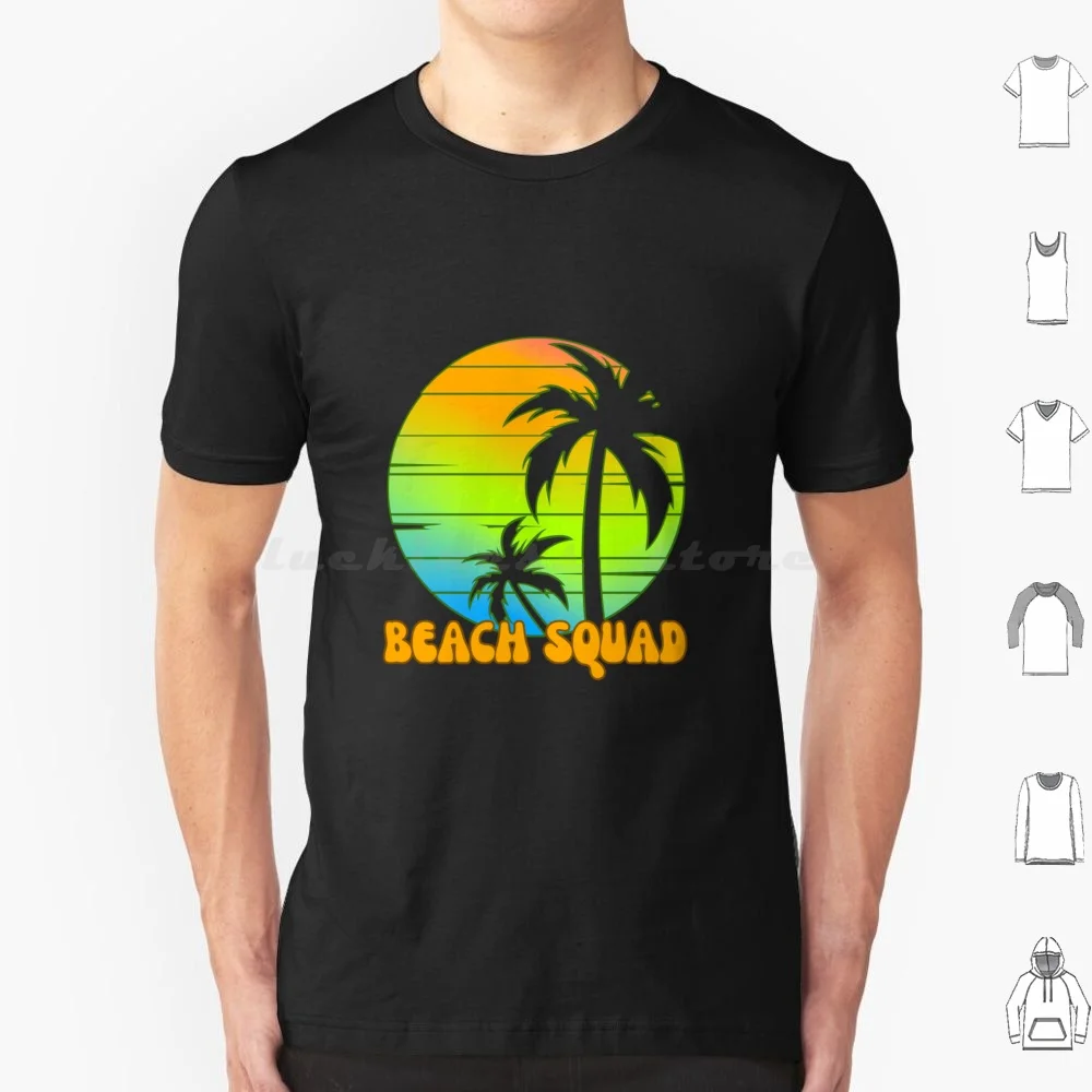 

Beach Squad-Let Girl's Trip, Pacific Ocean, Vacay Mode, Sunset, Beach, Party Animal T-Shirt Мужчины Женщины Дети 6xl Beach