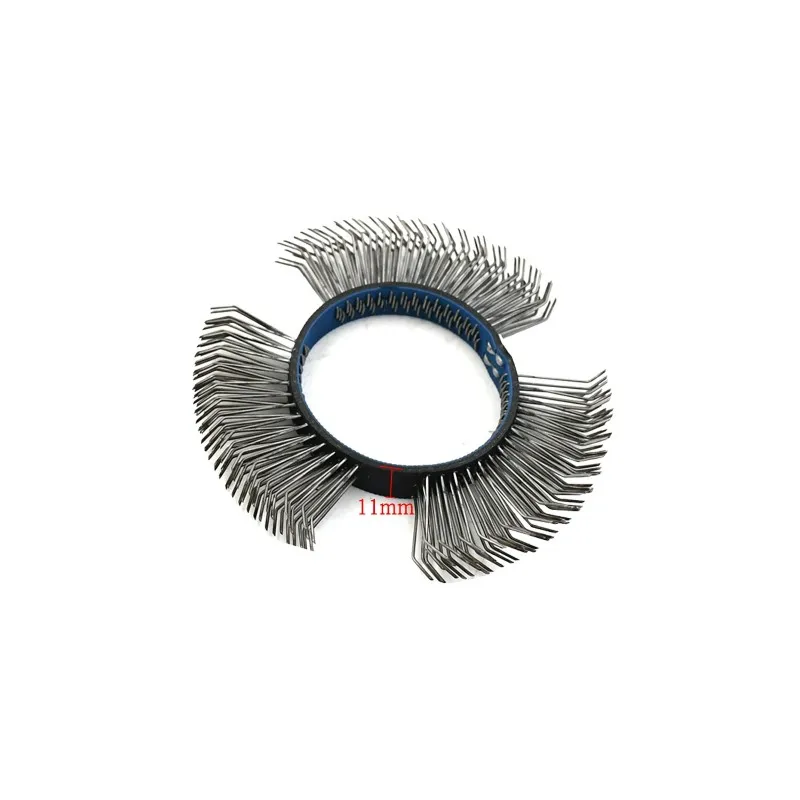 AB34-Steel Wire Brush Rust Remover Kit 11Mm Grinder For Metal Surface Tool And Car Paint Repair With Steel Wire Wheel