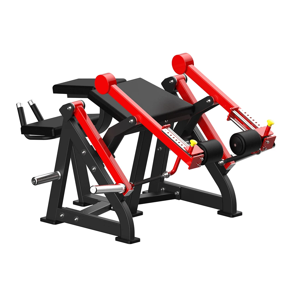 أوروبا الشهيرة استيراد الرياضة معدات تدريب القوة المعدات التجارية آلة اللياقة البدنية لوحة محملة Iso-الجانبي الساق الضفيرة 1