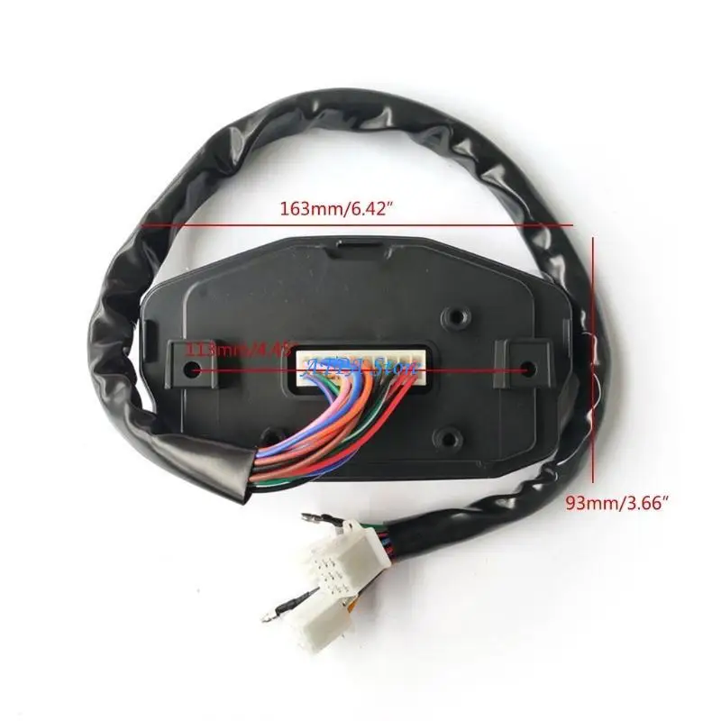 U13C Portable Water Temperature Display Panel Digital Speedometer Used for Motorcycle