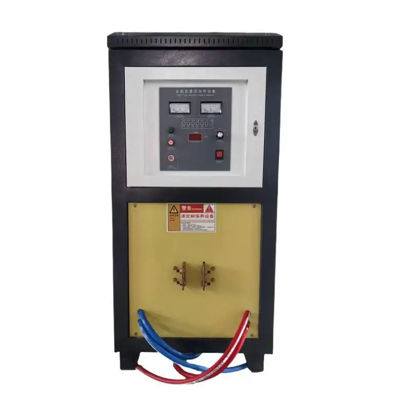 Tungku Peleburan Listrik Frekuensi Menengah 100KW 1-10KHZ untuk Logam Baja Tahan Karat, Mesin Penempaan Induksi Batang