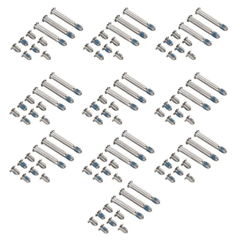【A65I~】 100Pcs/10Sets A1278 A1286 A1297 Bottom Screws for Pro 13Inch 15Inch Lower Bottom Case Cover Screws Set 2008-2012
