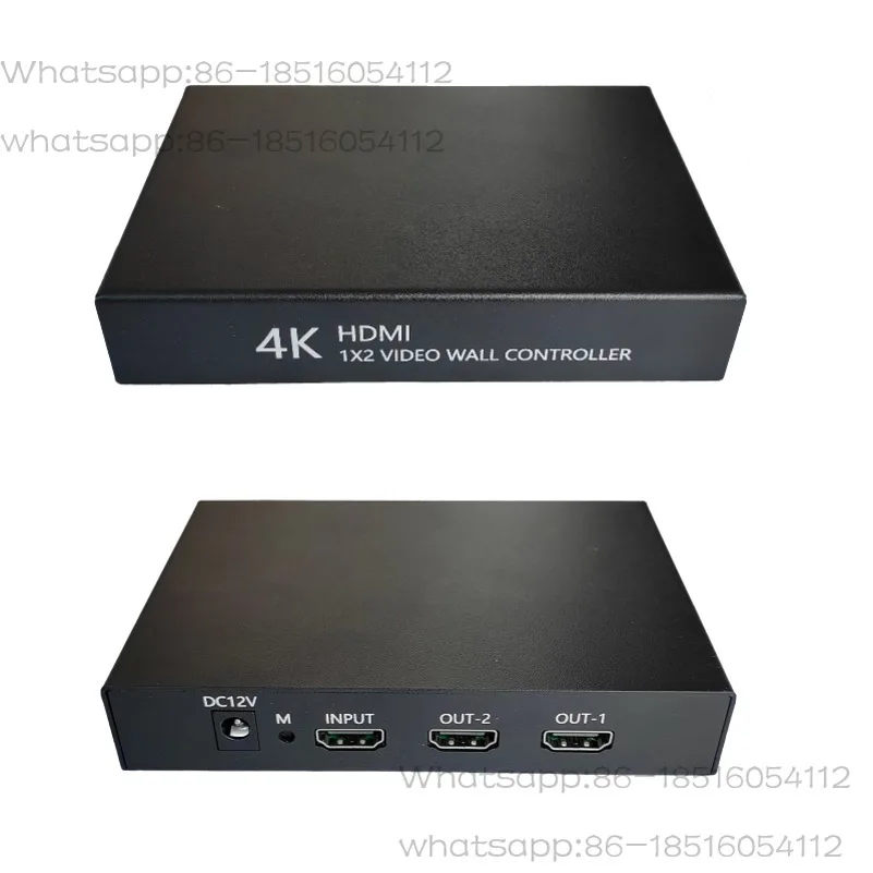 4K Splicer, Left and Right Splicing HDMI1 Points 2 Dual-screen Treasure 3D Left and Right Video Splitting