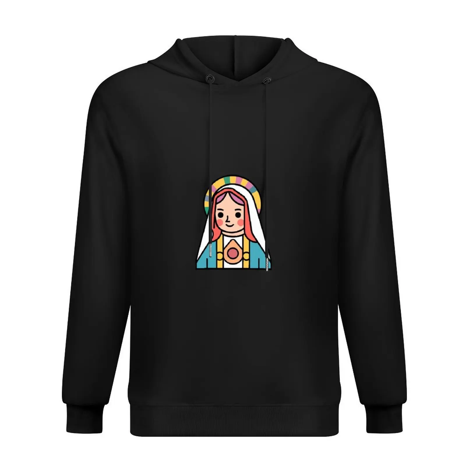 

La Virgen De Guadalupe Hoodie male clothes anime clothing hooded shirt autumn clothes hoodies for men high quality