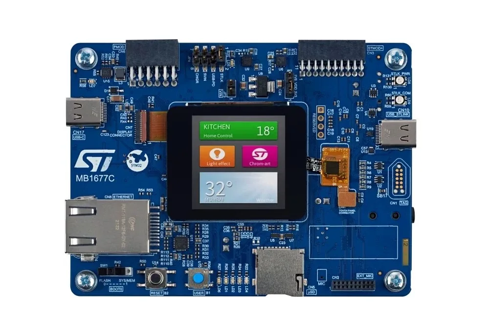 

STM32H573I-DK Development Board and Toolkit - ARM Discovery Kit with STM32H573IIK3Q MCU