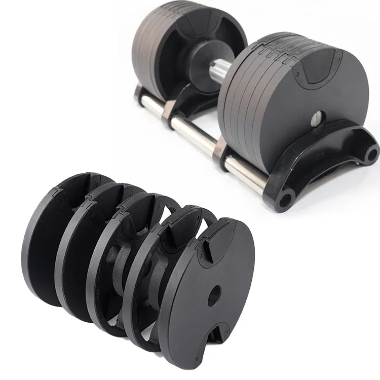 Fitness Equipment Gym Weights Set 20kg Adjustable Dumbbell For Body Building