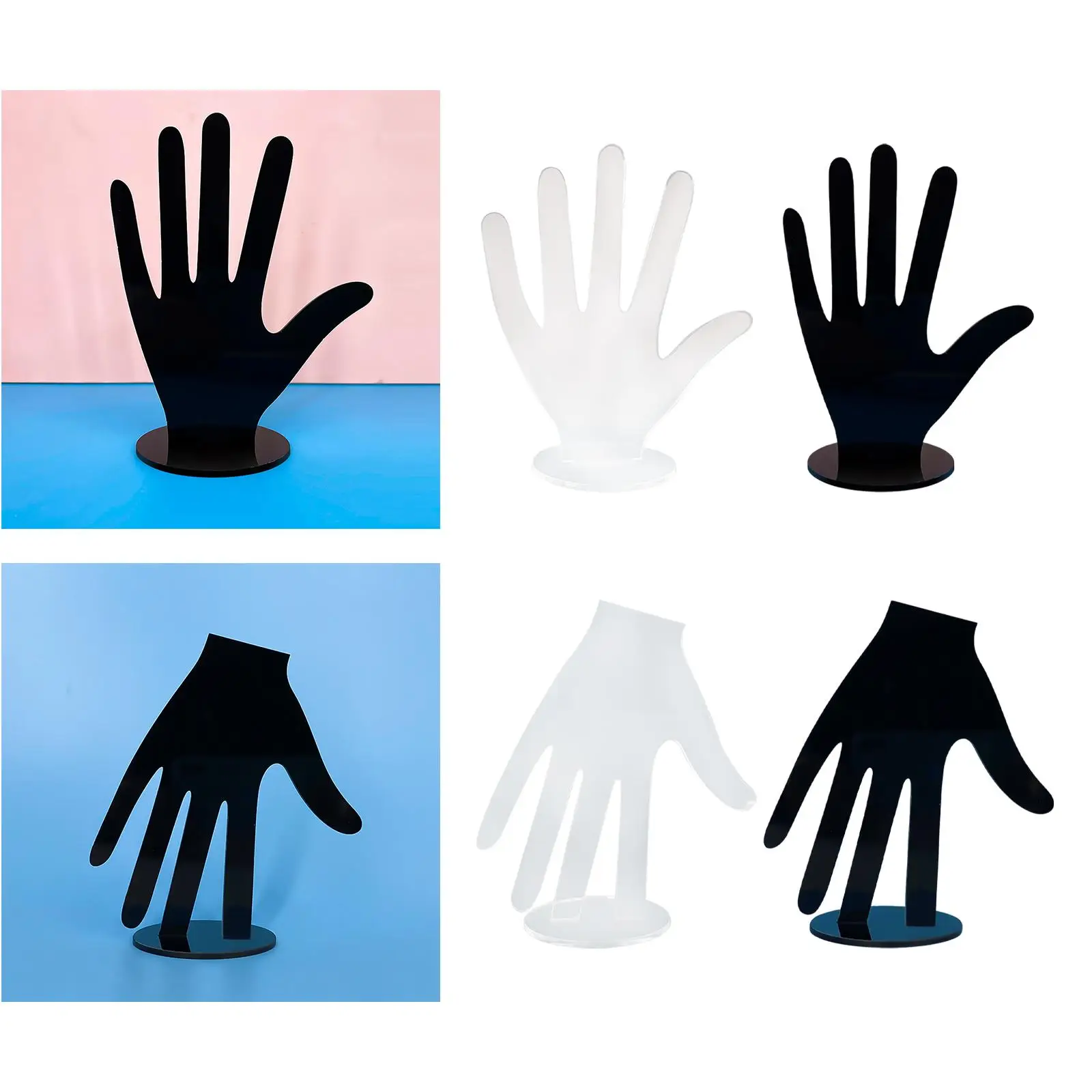 Hand Ring Holder Multifunctional Hand Jewelry Holder for Photograph Props