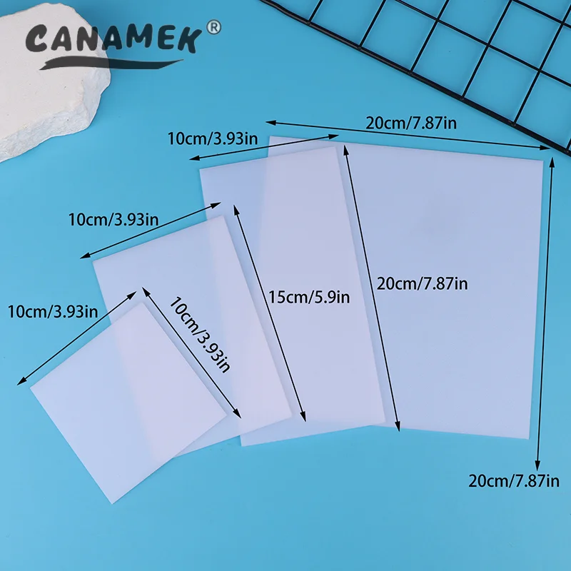 1 Stuks Acryl Diffuser Vel Dikte Plastic Led Licht Melkachtig Doorschijnende Blanks Plaat