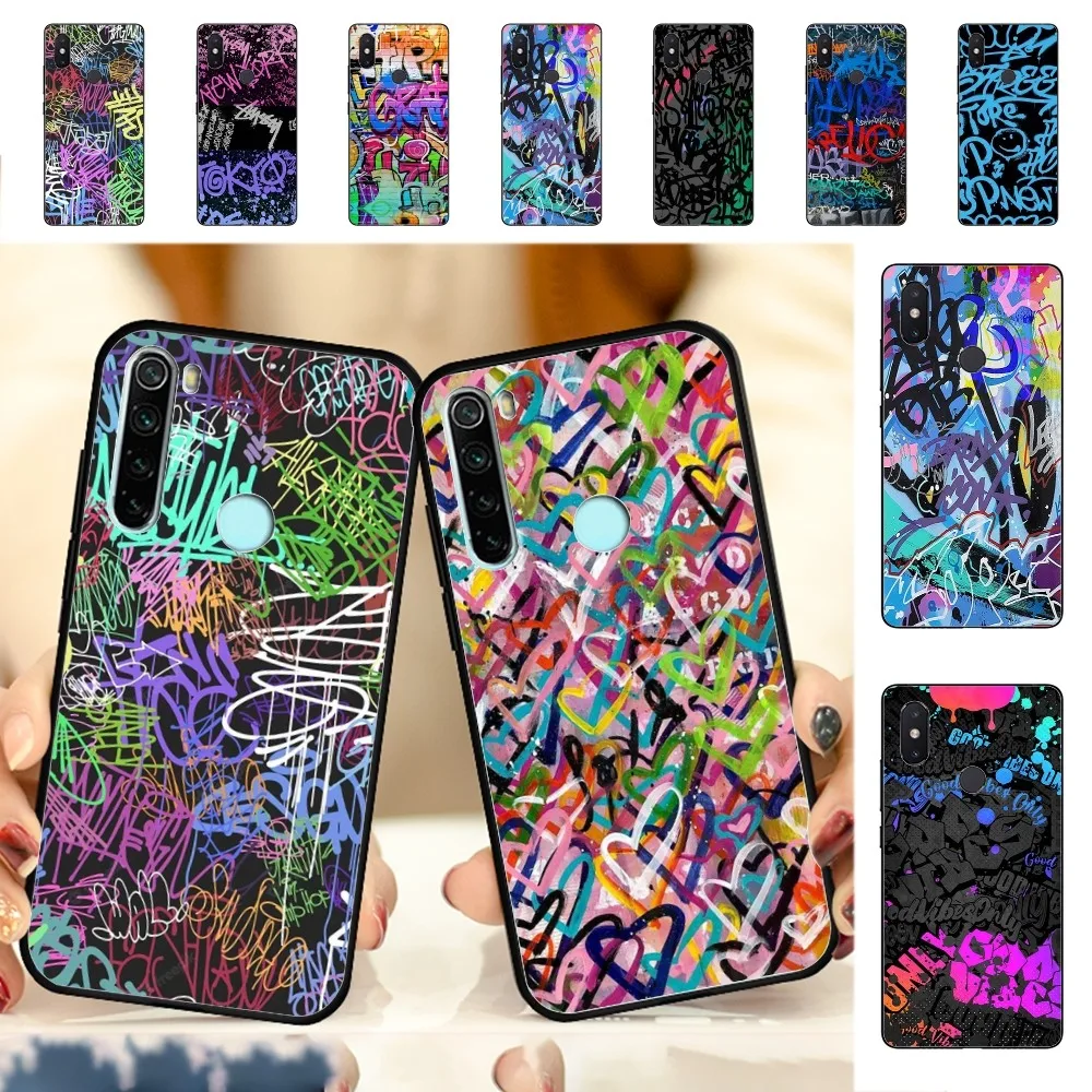 Graffiti Art Phone Case For Redmi Note 4 X 5 A 6 7 8 Pro T 9 Pro 9S 10 Pro 11 Pro 11S 11Epro PocoM3pro