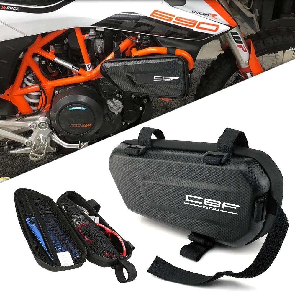Hard Shell Large Capacity Waterproof Dust Proof Off-road Side Bag For Honda CBF 600s cbf1000 CBF600 CBF1000 CBF250 CBF500 CBF125