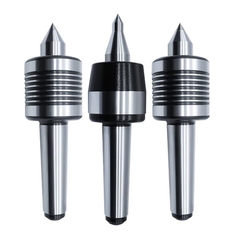 Turning Tool with Taper Shank MT3 MT4 Tail Top Machine Alloy Double Tip Thimble for Mohs Rotary Lathe