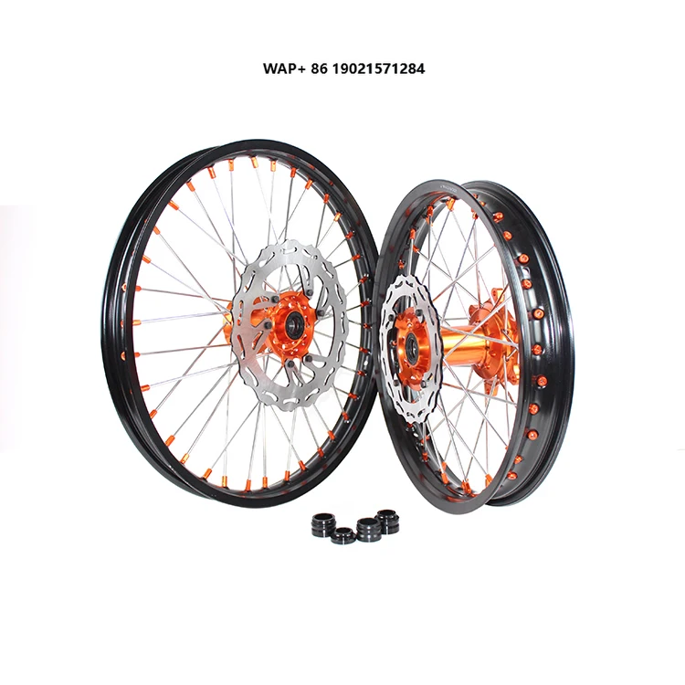 

High Performance Motorcycle 21 and 19 Aluminium Alloy MX Wheels for . Sxf 250