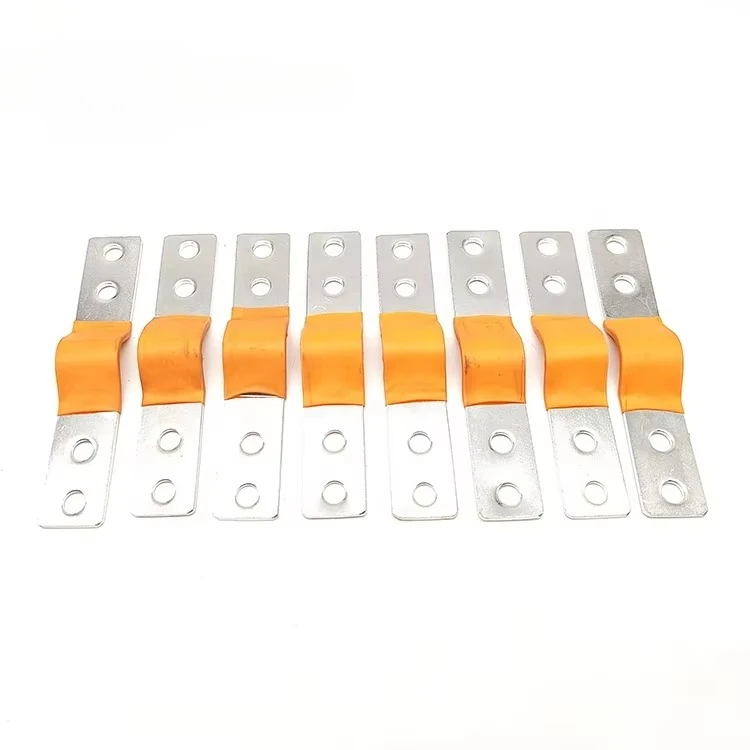 2025 New Flexible Flat Bus Tin Plated Laminated Structure PVC Insulated Bracket Copper Bus Distribution Equipment