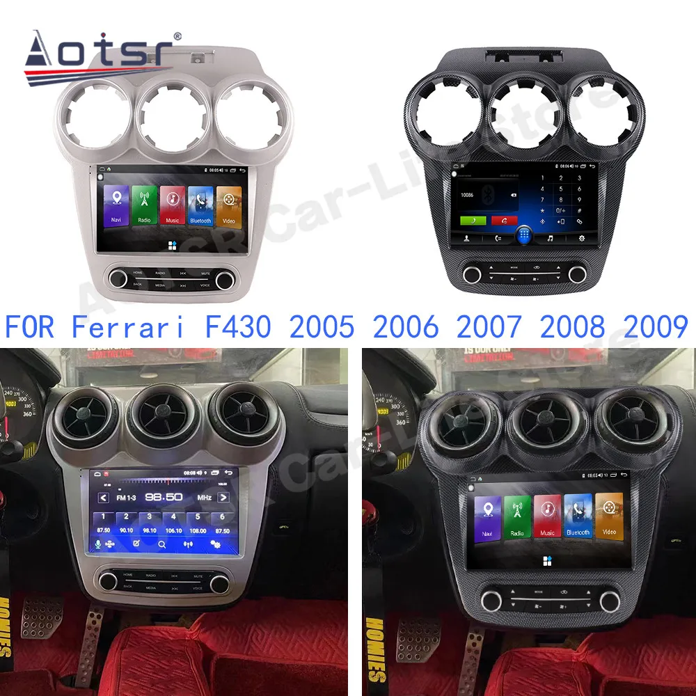 

For Ferrari F430 256GB Carplay Automotive Multimedia Android 14 Video Player GPS Navigation Car Radio Receiver IPS Head Unit