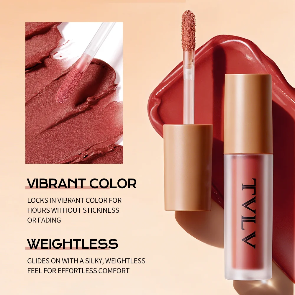 Matte Velvet Air Lip Stain Set - Long-Lasting Transfer-Proof, 10 Shades Soft Matte Lip Color