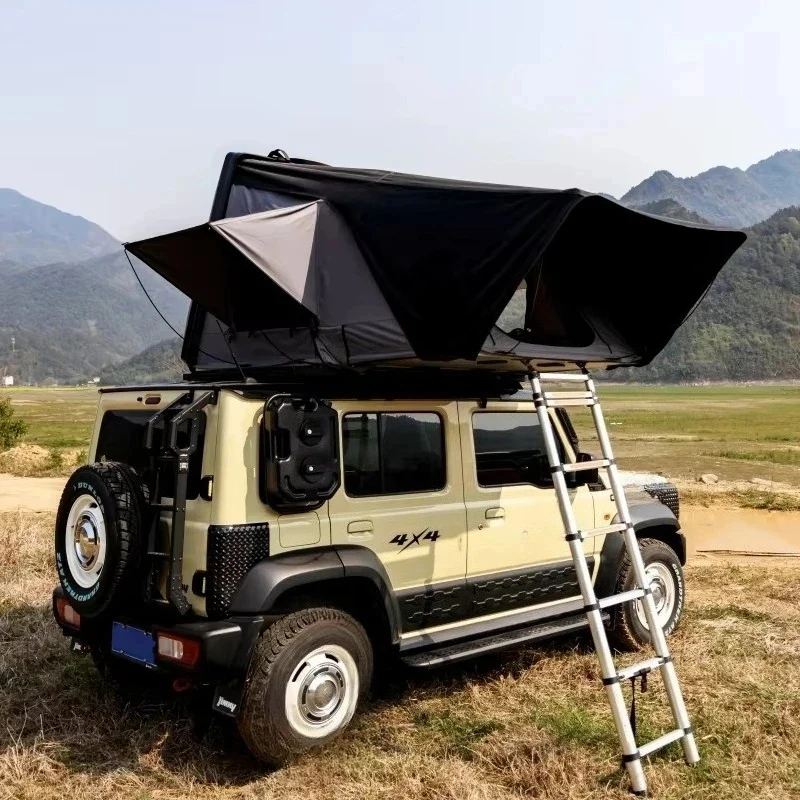 Hongsheng Products Factory Direct Sales JWL-001A Waterproof Hard Shell 2 Person Rooftop Tent for Car Outdoor Camping