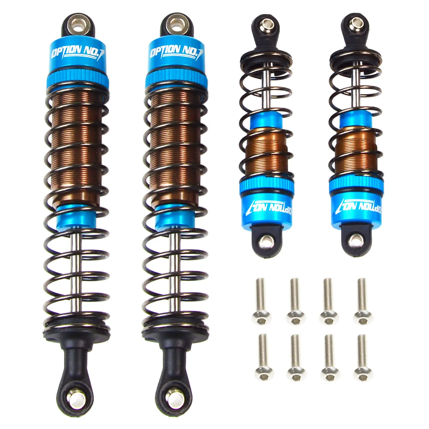 Aluminium Oil Front/Rear Damper Shocks Absorber for Tamiya DT-03/DT-02/TT-02B