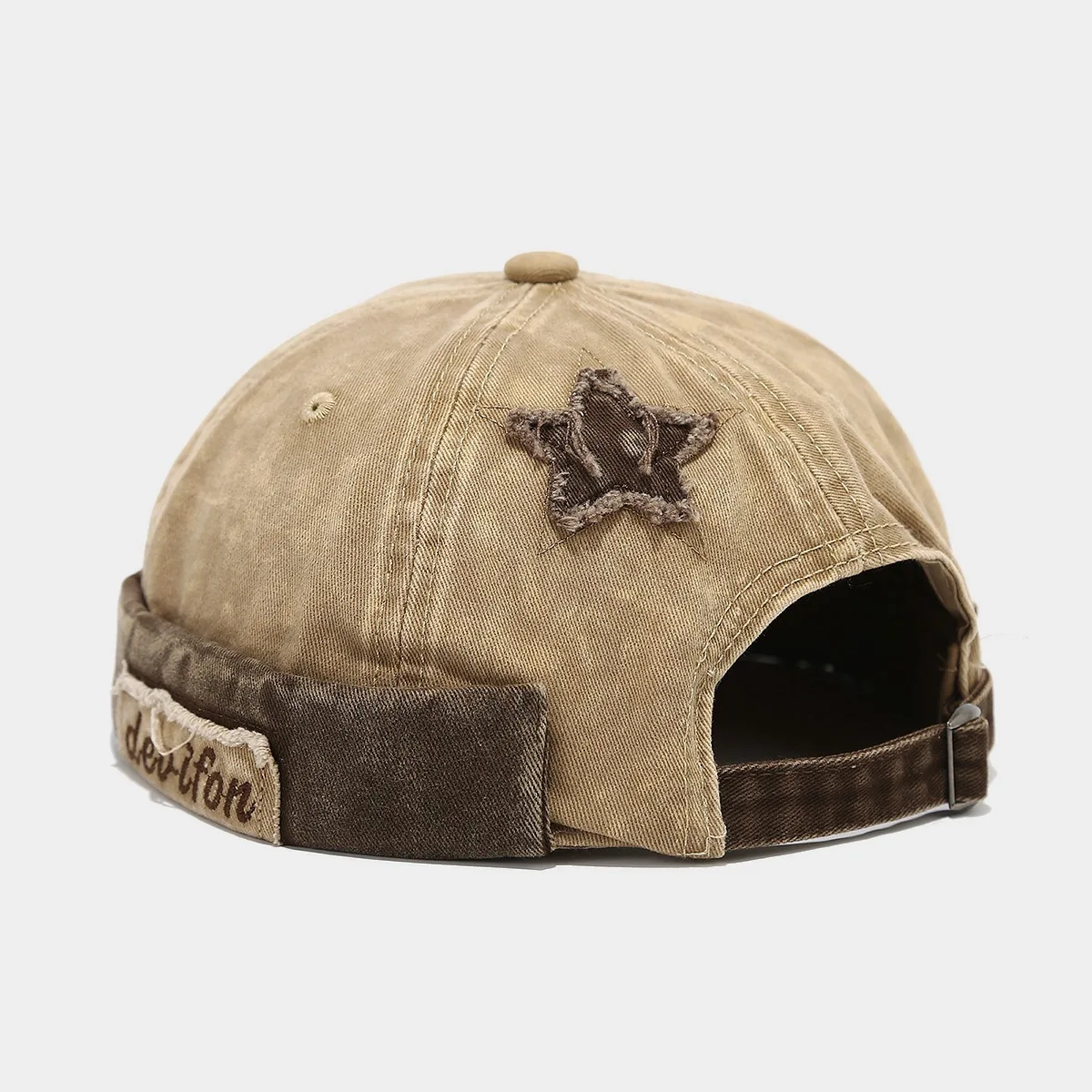 Vintage Dome Hat men women Beanie Cap washed cotton faded Docker Hat Unisex Adjustable Cute Bonnet Beanies Heart Embroidery