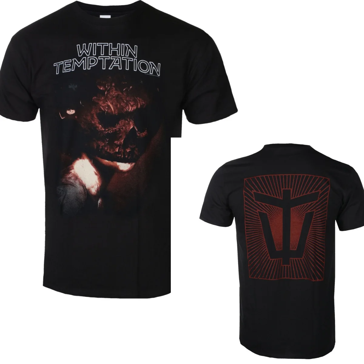 Within Temptation Band Graphic Cotton T-shirt Unisex Short Sleeve Fashion Brand Tee Luxury Casual Vintage Tees