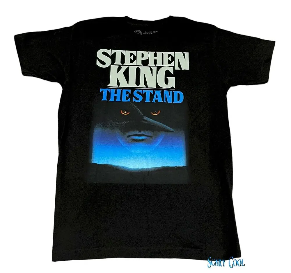 New The Stand Stephen King Book Cover 1978 Mens Vintage Throwback T-Shirt