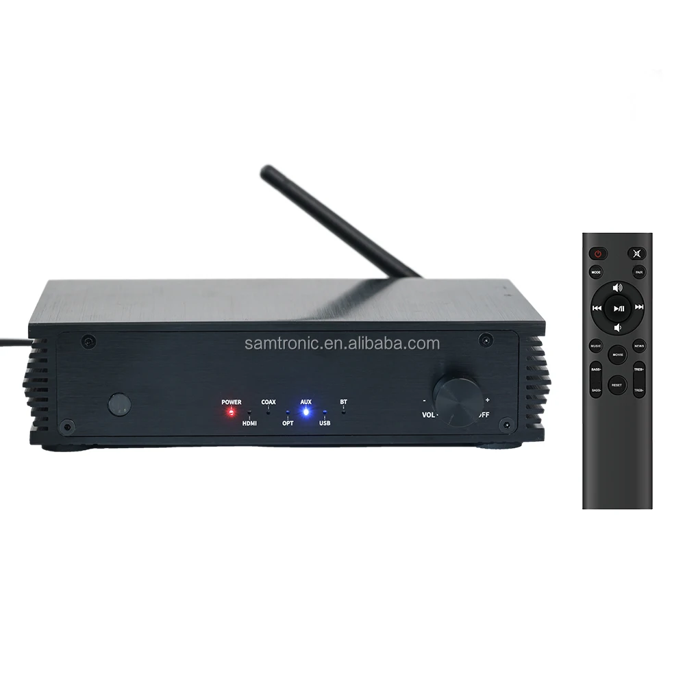 

Samtronic TPA3116 Digital Hi-Fi Audio Mini Amplifier with Power Supply SM618. 2.1CH
