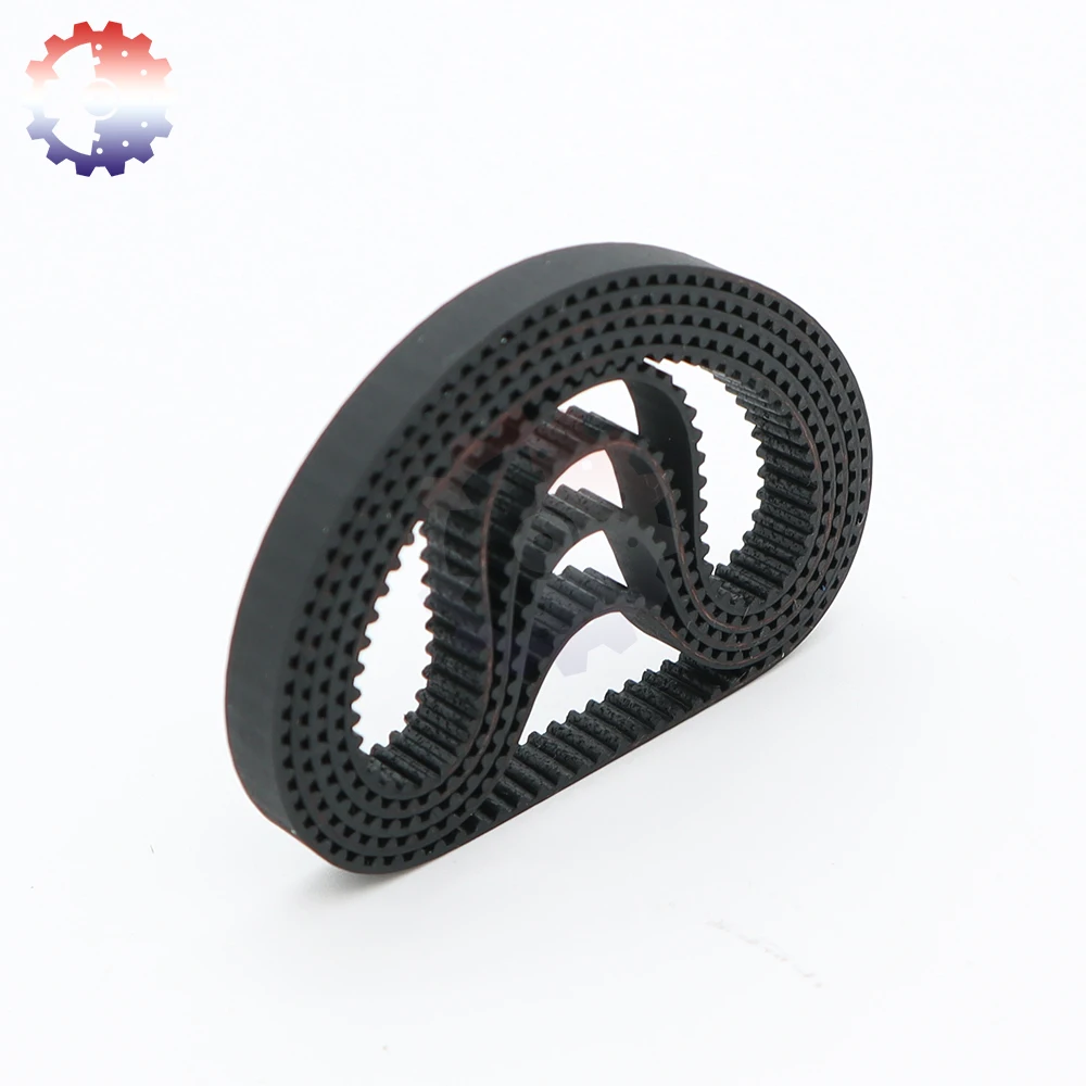 HTD 2M Drive Toothed Belt 2M Timing Belt Width 4 6 10 15mm Belt Length 118mm to 376mm 142mm HTD2M Closed Loop Rubber Timing Belt