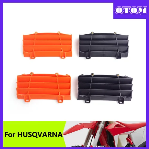 Imagen 1 del producto Rejillas de radiador para motocicleta, Deflector de guía de aire para radiador de Motocross de plástico para KTM EXCF SX SXF XCF HUSQVARNA TC FC TE TX 125-500