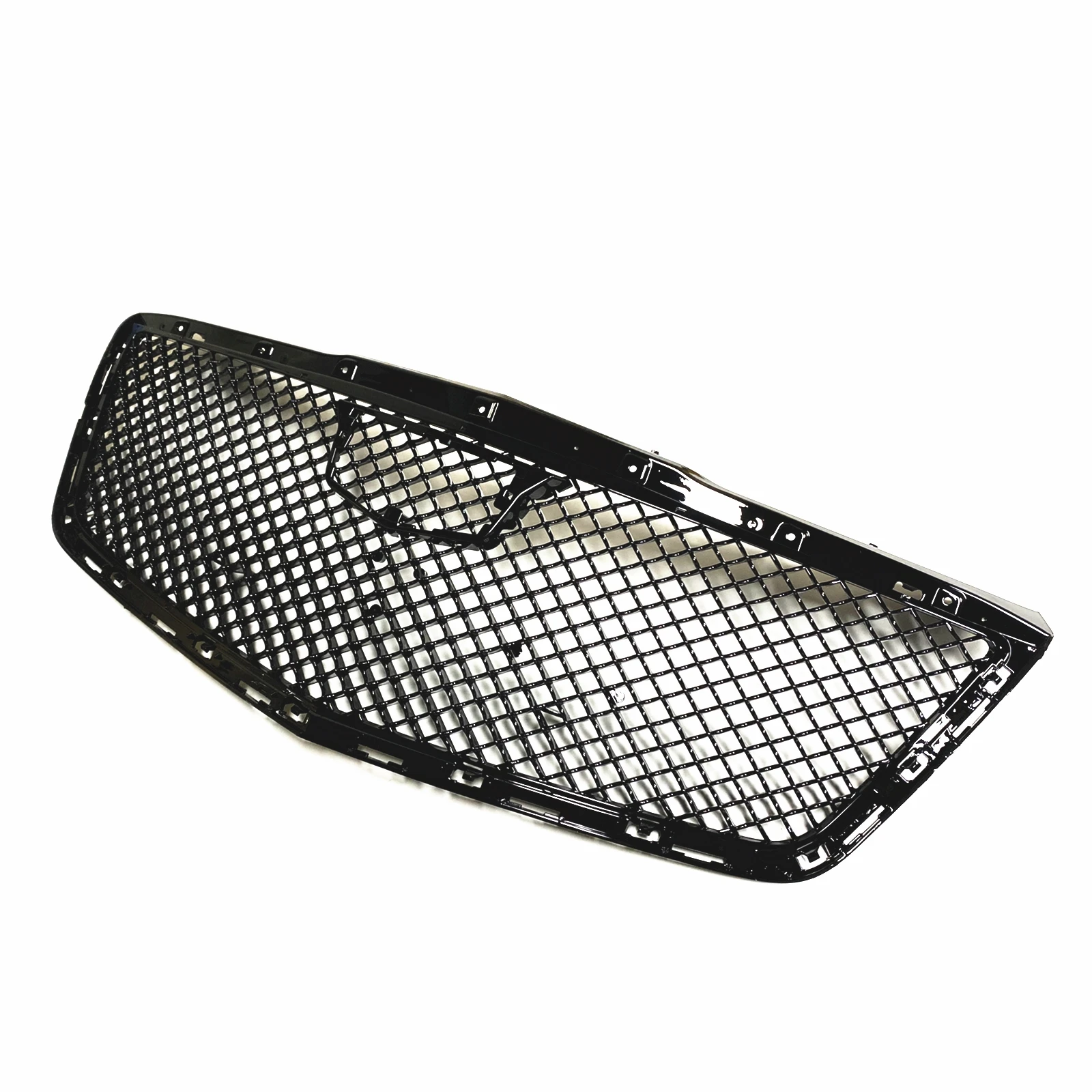 Front Grille For Cadillac CTS Sedan 4 Door 2014 2015 2016 2017 2018 2019 Honeycomb Style Car Upper Bumper Hood Mesh Grill