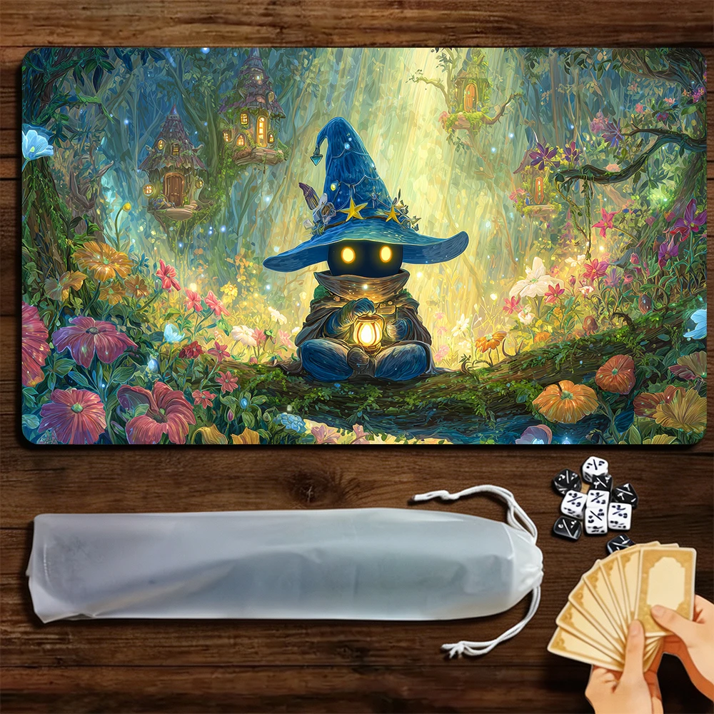 tapete-de-jogo-magic-forest-elf-tcg-tapete-de-jogo-magic-com-borda-costurada-base-antiderrapante-60x35cm-jogo-de-cartas-colecionaveis