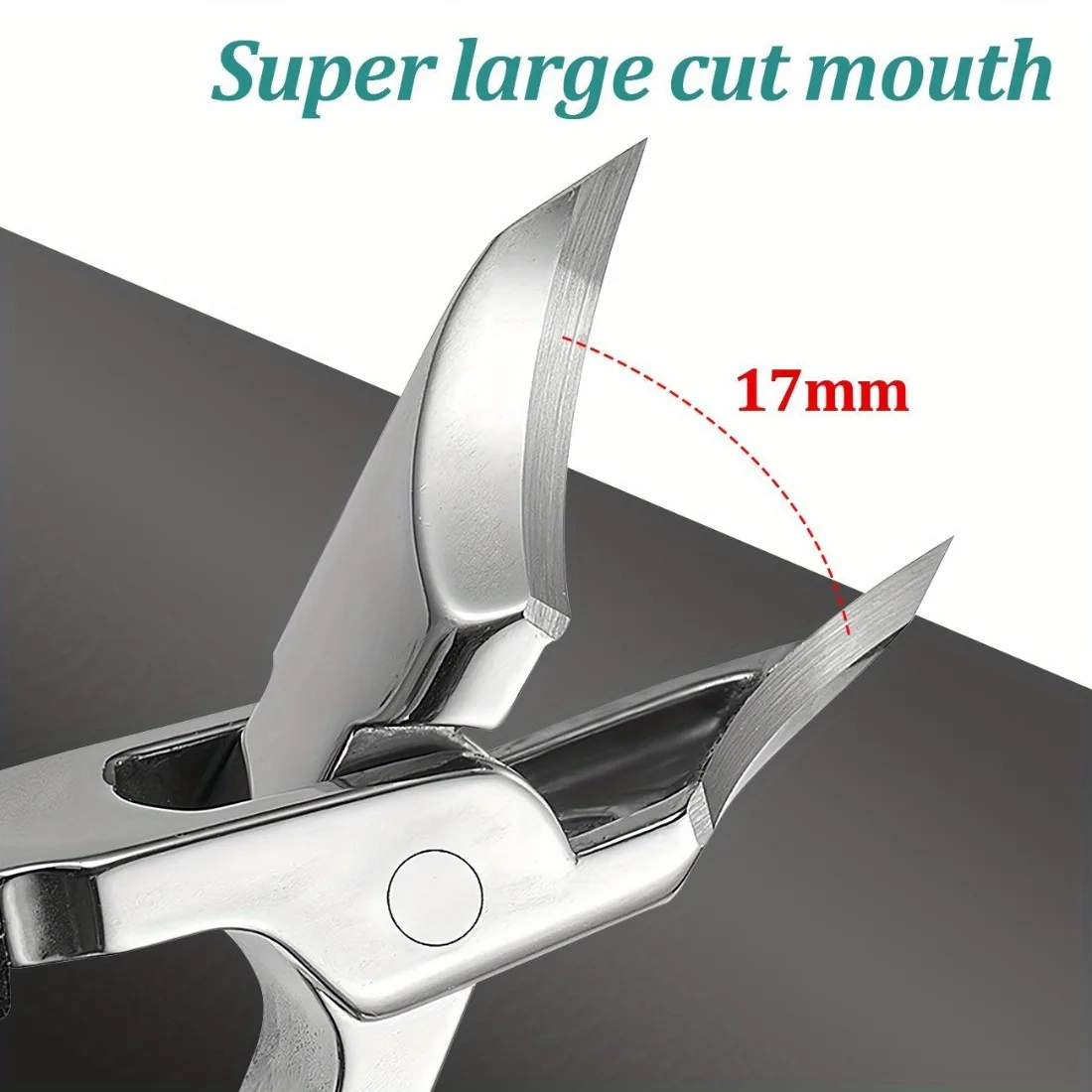 

Для толстых и вросших ногтей — прочный прецизионный триммер из нержавеющей стали с безопасной ручкой с мягким покрытием.