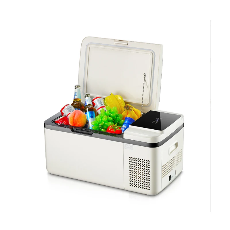 Refrigerador portátil para coche, refrigerador de 28L para invierno, 12V, 24V, compresor para casa, viaje, Camping, 220V