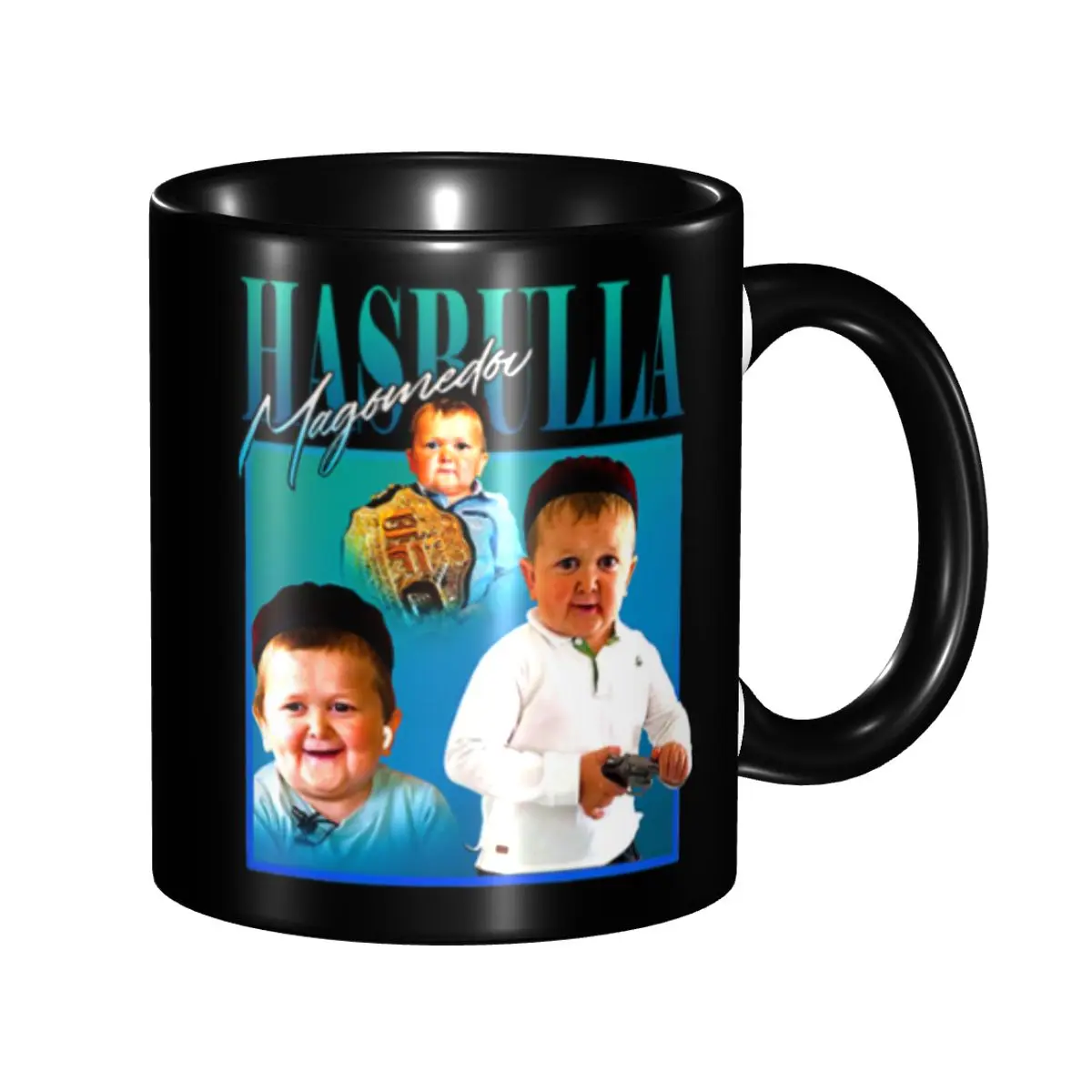 

Кофейная кружка Hasbulla Magomedov, сделай сам, индивидуальная керамическая кружка для чая с молоком