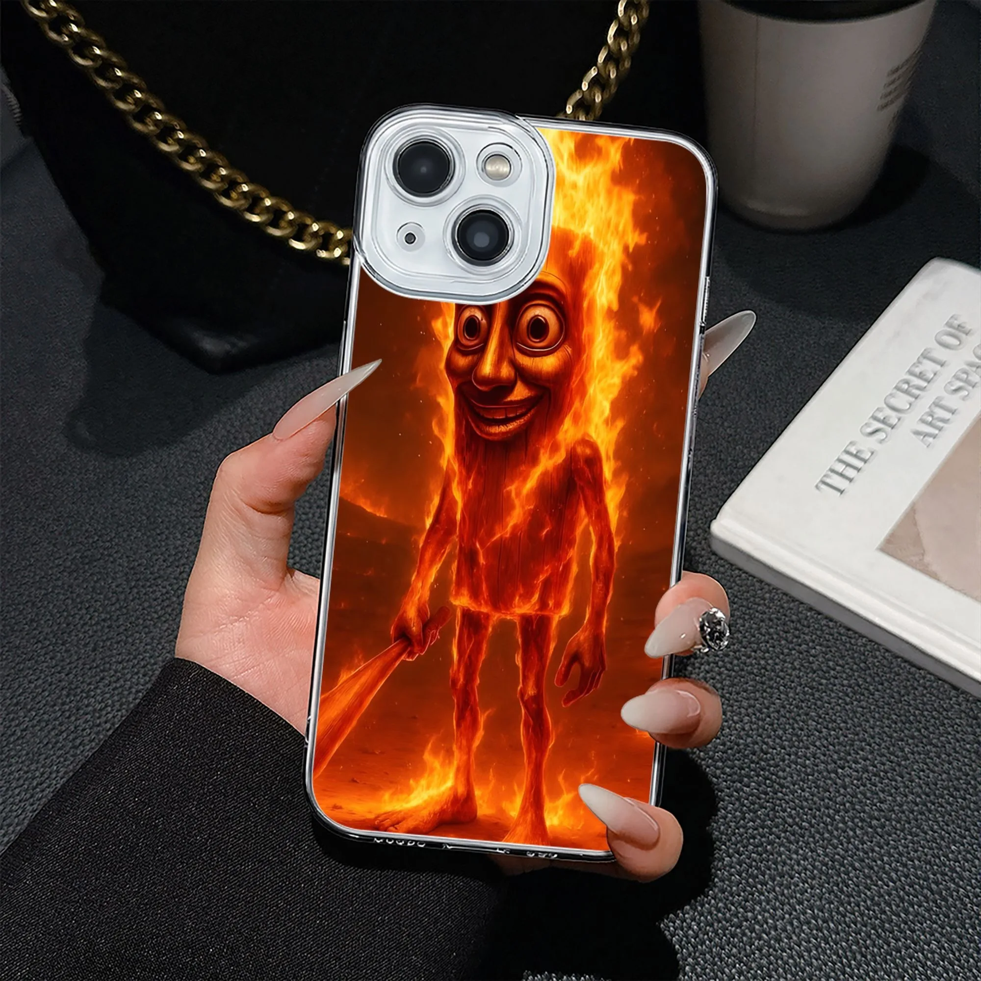 

Phone Case - 1 TUNG TUNG TUNG Devil Sahar Phone Case Craft Case with Reinforced Cushioning and Anti-Collision for Iphone 17 16 15 14 13 Pro Max Case