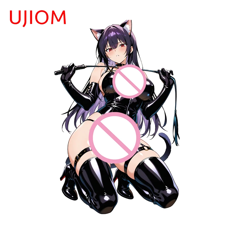 UJIOM Takamine Takane Seductive Cat Ears Girl Wall Sticker Artistic Fashionable Eye Catching Customizable Decal Smooth Surface