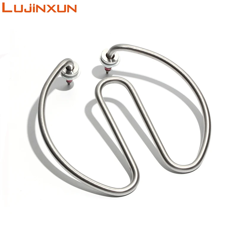 LUJINXUN عنصر التدفئة الكهربائية لفائف سخان قضيب M16 SUS عشرة أنابيب سخان المياه لدلو المعكرونة/المعكرونة في إناء للحساء 1 قطعة