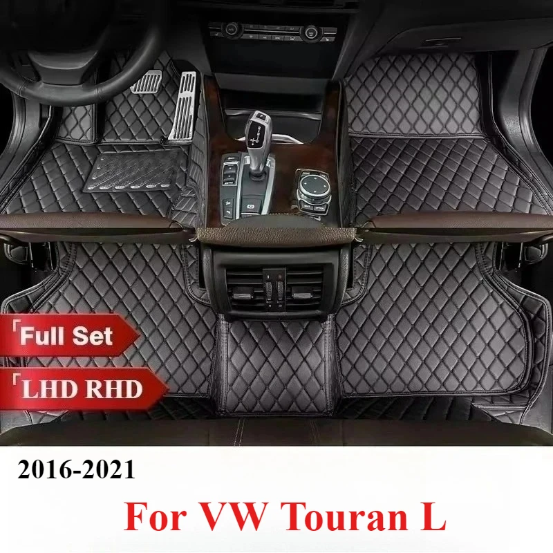 

Car Floor Mats For Touran L 2021 2020 2019 2018 2017 2016 (5 seats) Auto Interior Dash Carpets Accessories For Volkswagen vw