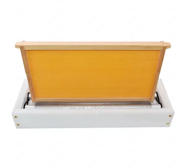 

Double Roller Slit Honey Capping Comb Honey Opening 30 Frame Capping 5 Minutes Capping Machine Beekeeping Tools