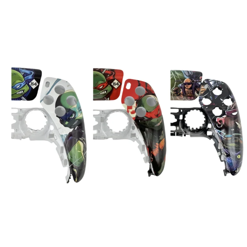 

Newest Faceplate Case For PS5 Controller Shell BDM-010/BDM-020/BDM-030/BDM-040 Front Cover Game Controller Protective Case Green