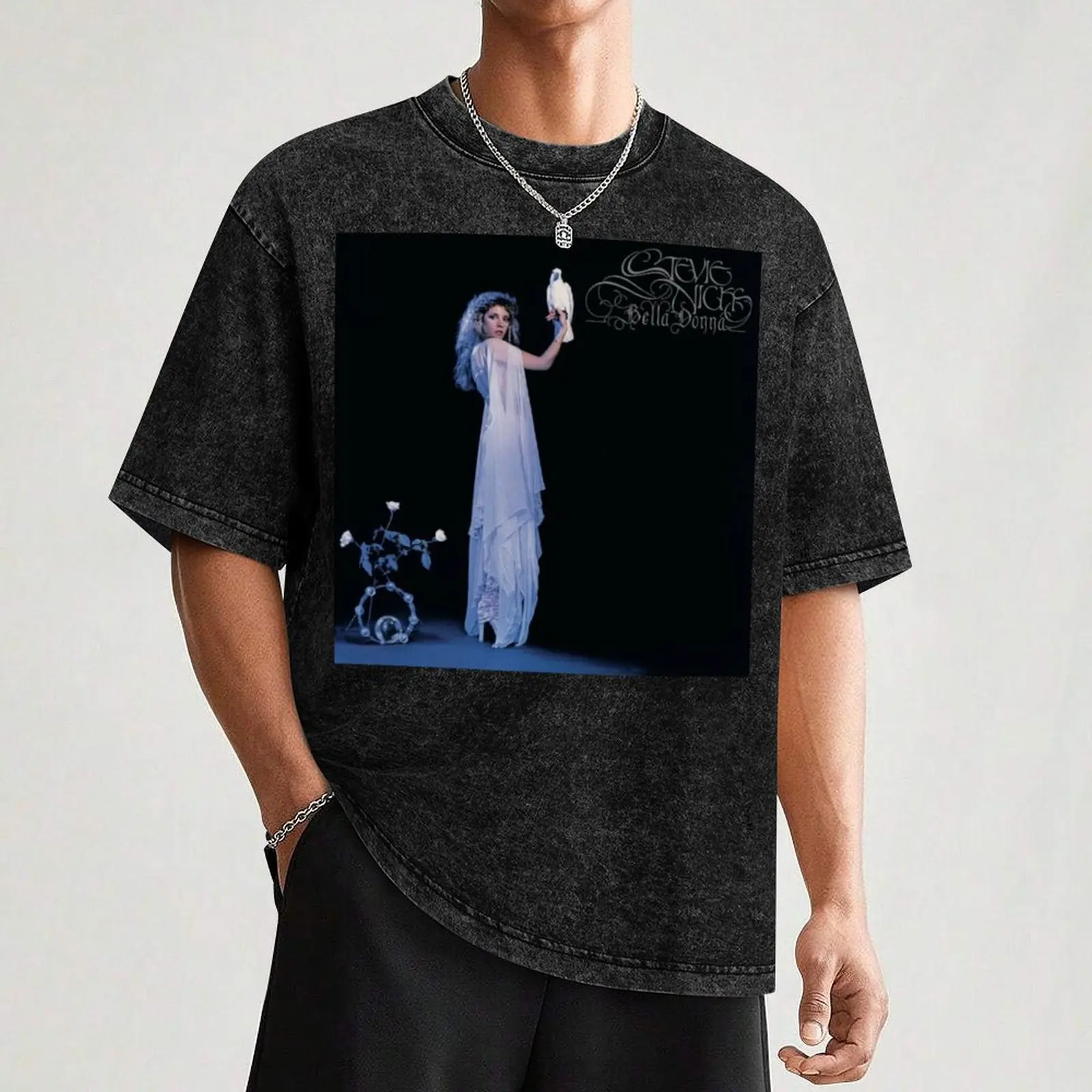 Stevie nicks- Bella Donna camiseta anime camisa San Valentín boutique ropa hombres camiseta gráfica