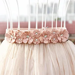 1PC Belt For Women Lady Fashion Flower Elastic Stretch Waist Belt Wide Elasticated Waistbands Girls Stretchy Dress Accessories