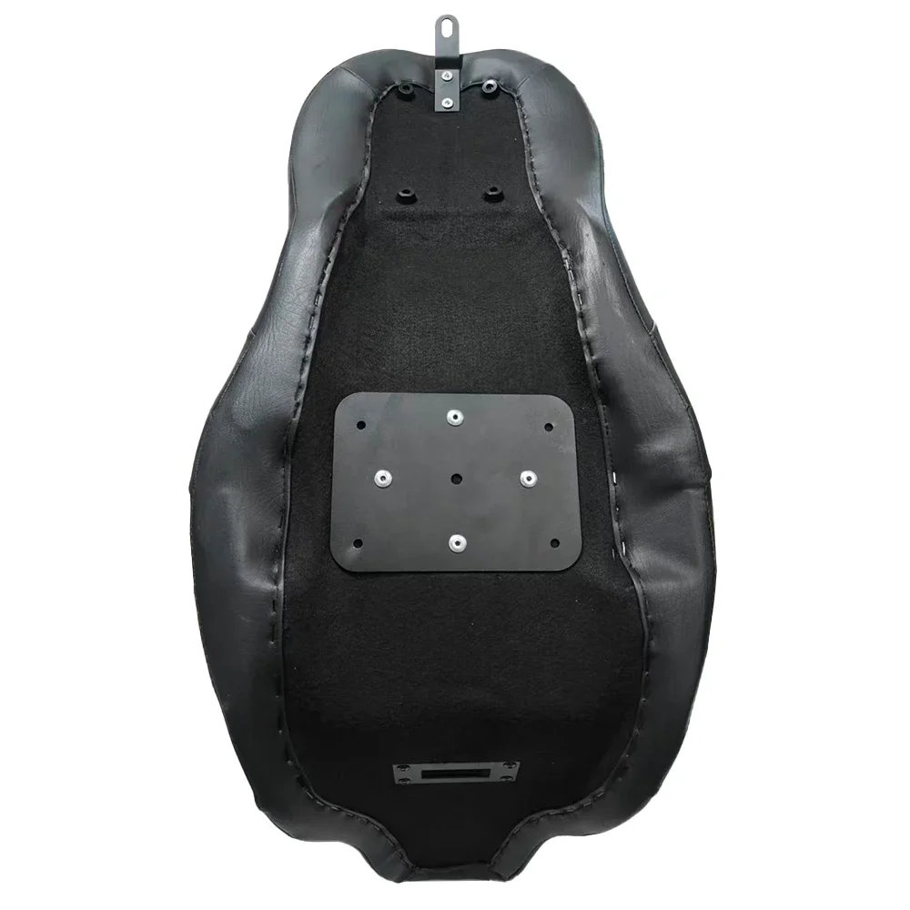 أريكة كبيرة بخياطة ملونة للدراجة النارية و2 جل داخل المقعد لدراجة Harley Touring Street Glide Road Glide Road King 2008-2023 #6